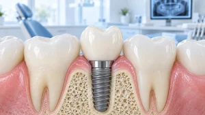 emergence profile implant là gì: vai trò với nướu