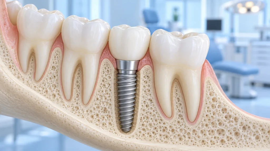 Đặt implant quá sâu có sao không? Cách kiểm tra vị trí trụ