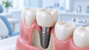 mão sứ implant bị mẻ phải làm sao