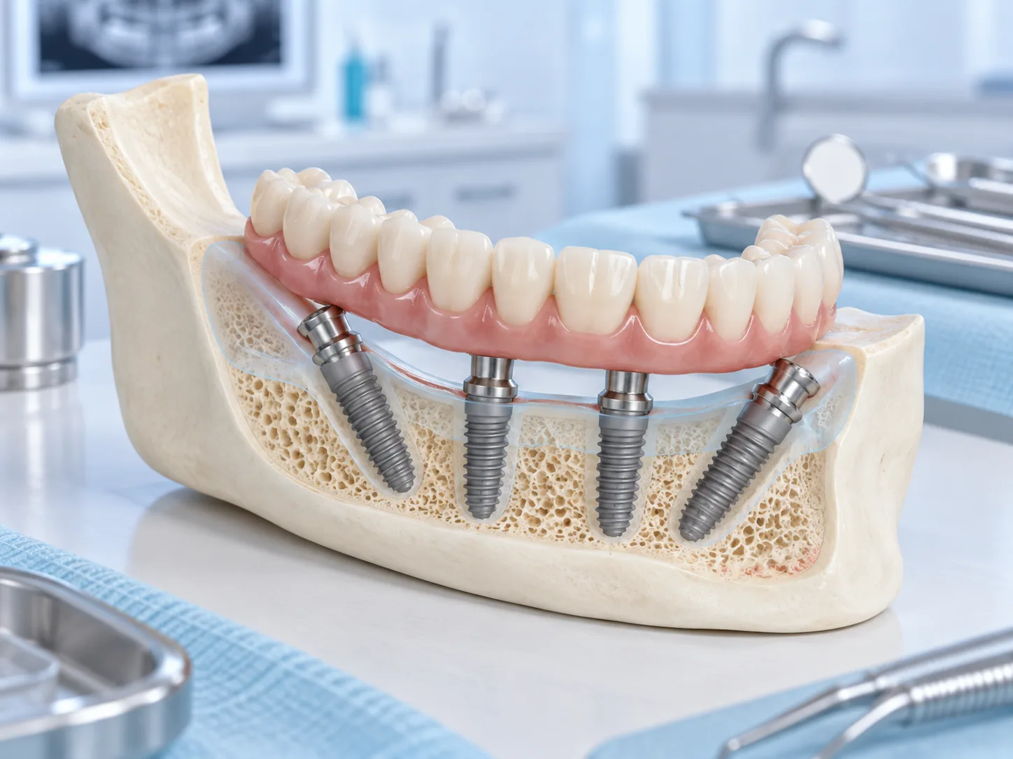 Đặt Implant nghiêng trong trường hợp nào?