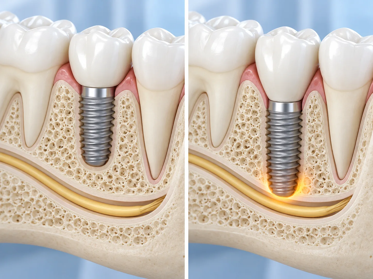 Đặt Implant quá sâu có sao không?