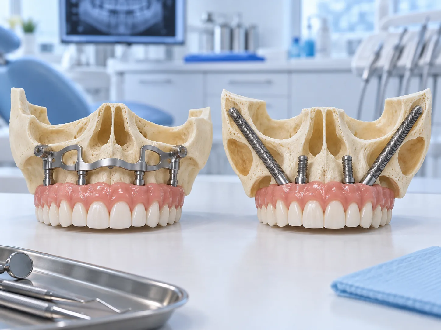 Implant chân bướm và implant gò má khác nhau thế nào?