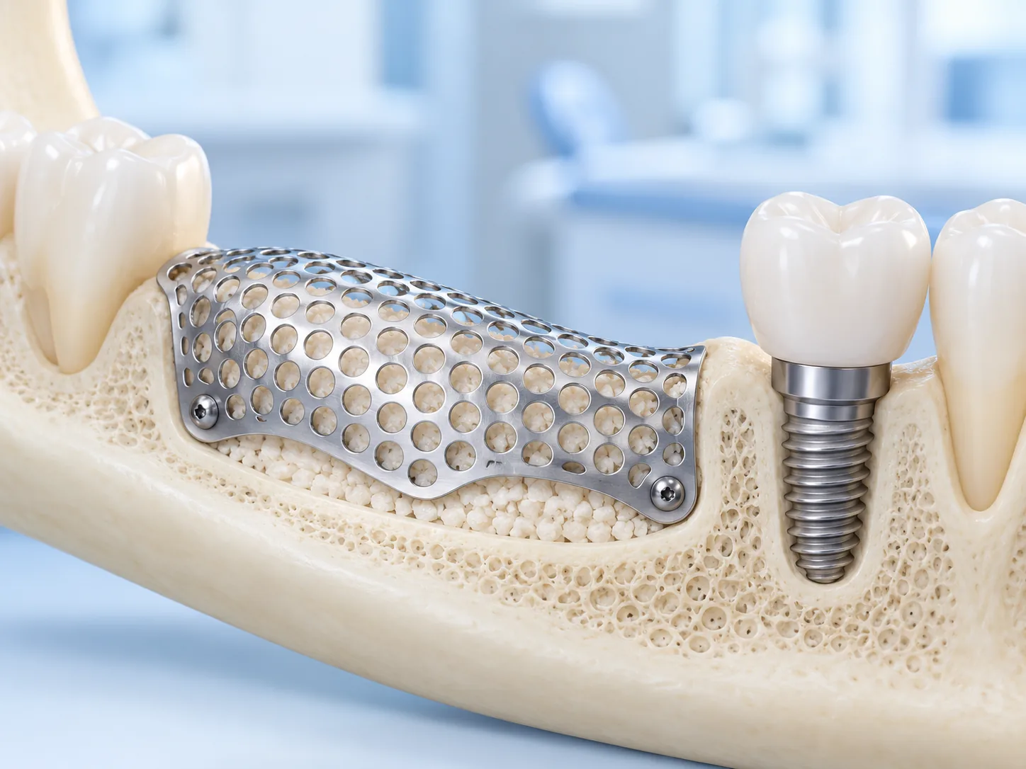 Lưới titanium trong ghép xương là gì, dùng ở đâu?