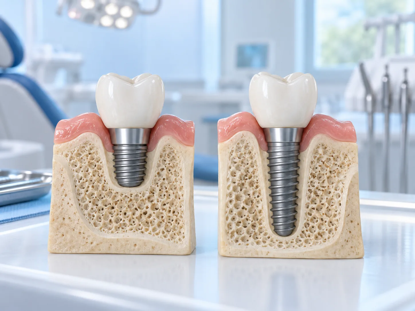 Implant ngắn là gì và khác gì implant thông thường?