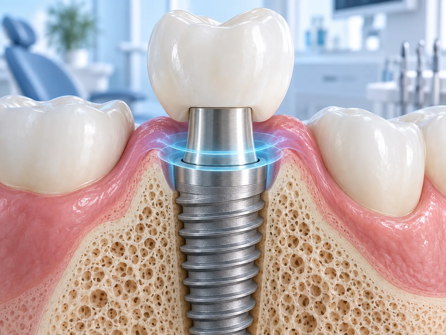Platform switching implant hoạt động theo nguyên lý nào?