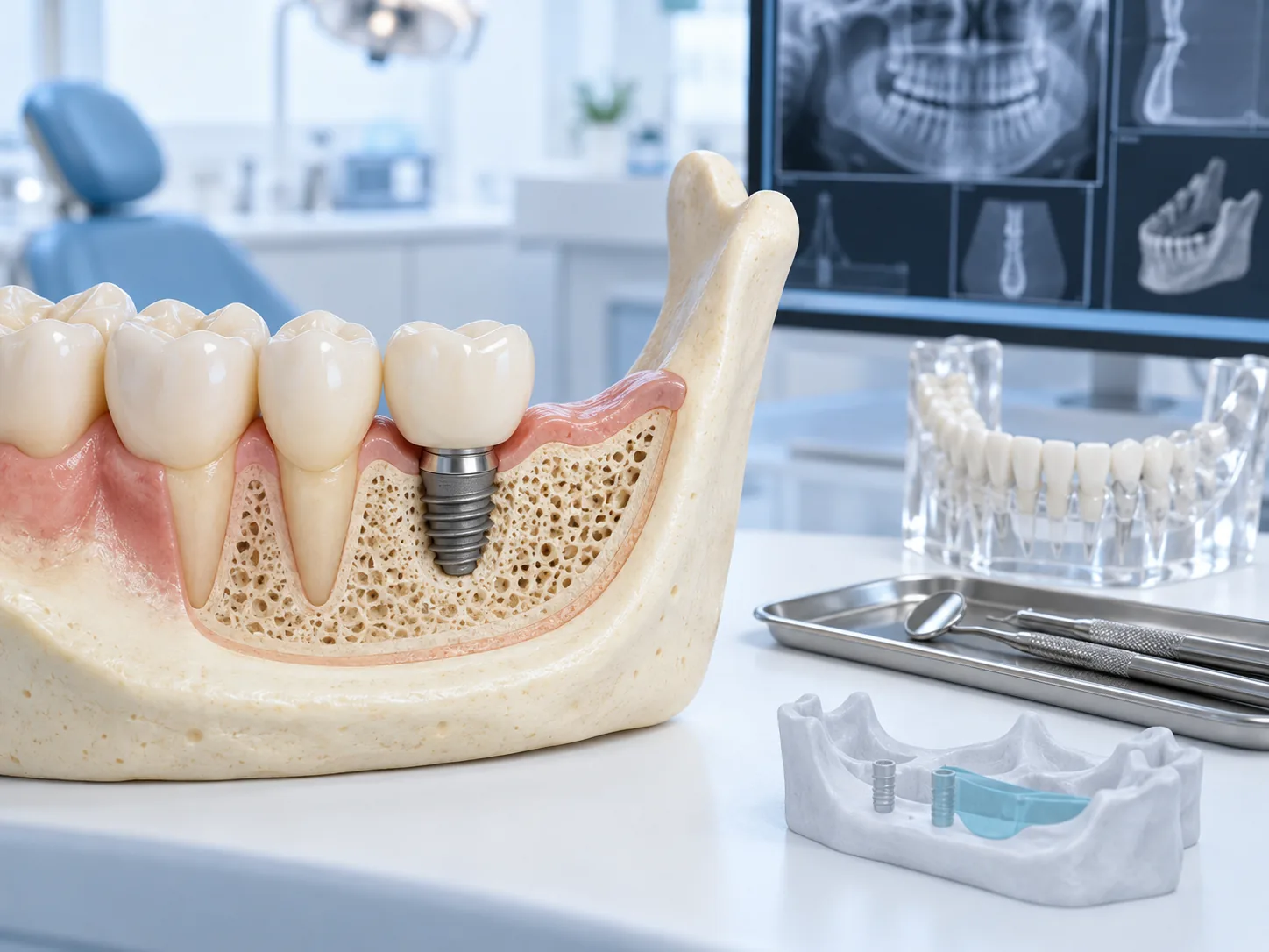 Implant ngắn chỉ định cho ai?