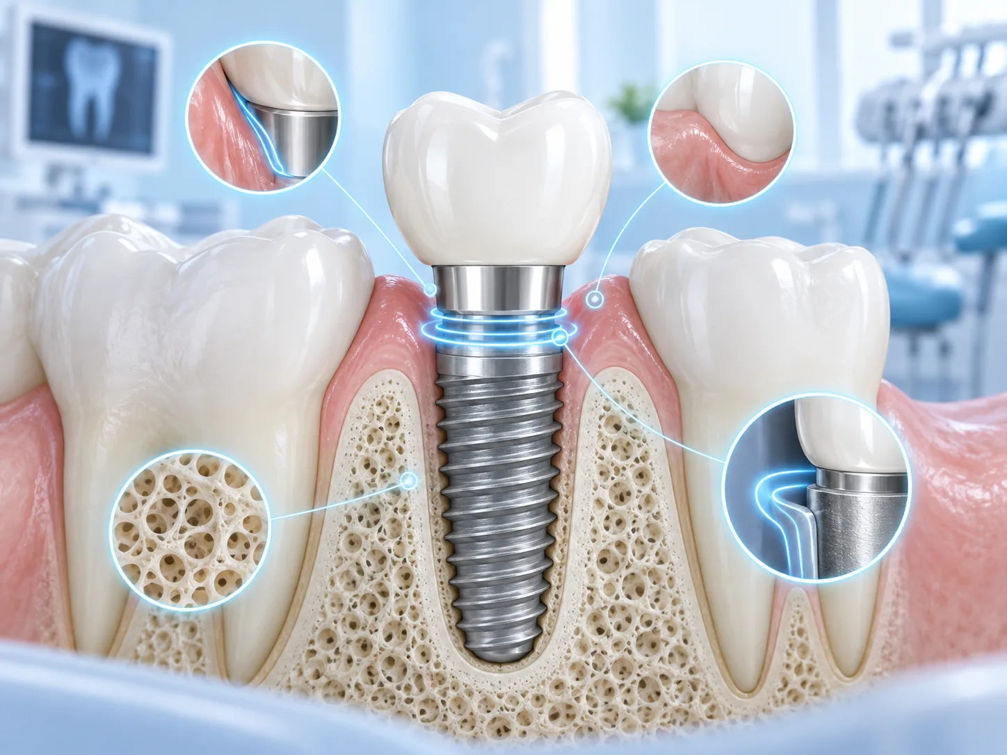 Platform switching có lợi ích gì khi cấy ghép Implant?