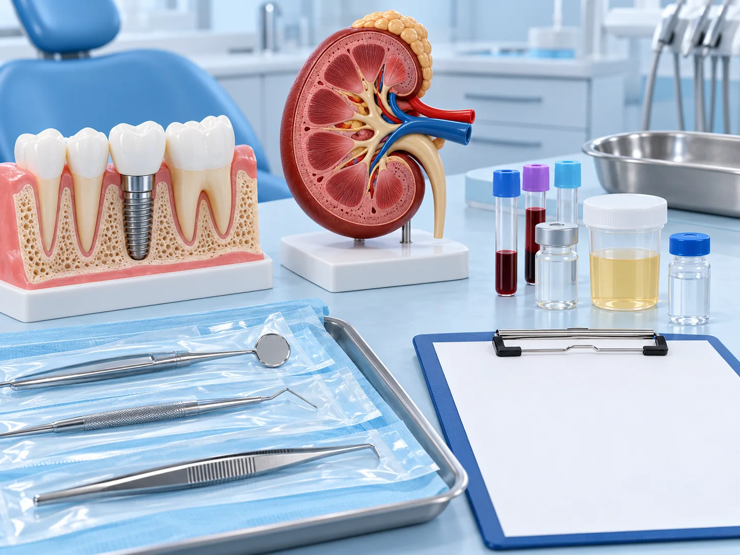 Người bệnh thận cần chuẩn bị gì trước khi cấy implant?