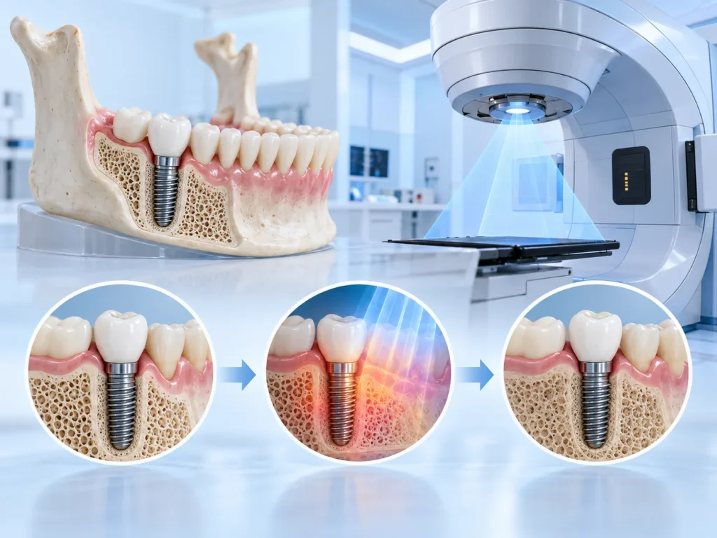Khi nào nên cấy implant - trước hay sau xạ trị hàm mặt?