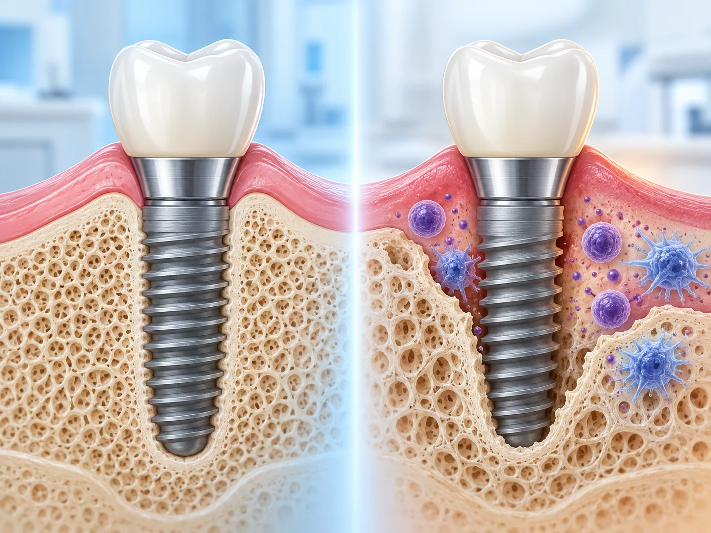 Bệnh tự miễn ảnh hưởng đến khả năng cấy Implant như thế nào?