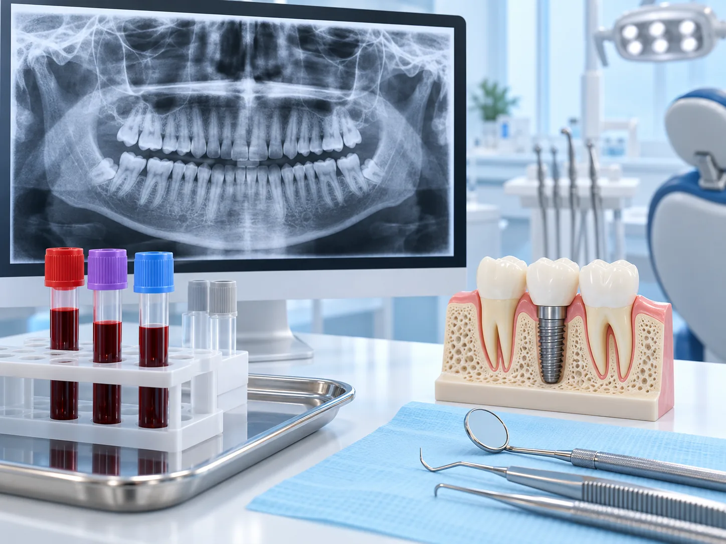 Cần làm những xét nghiệm nào trước cấy implant?