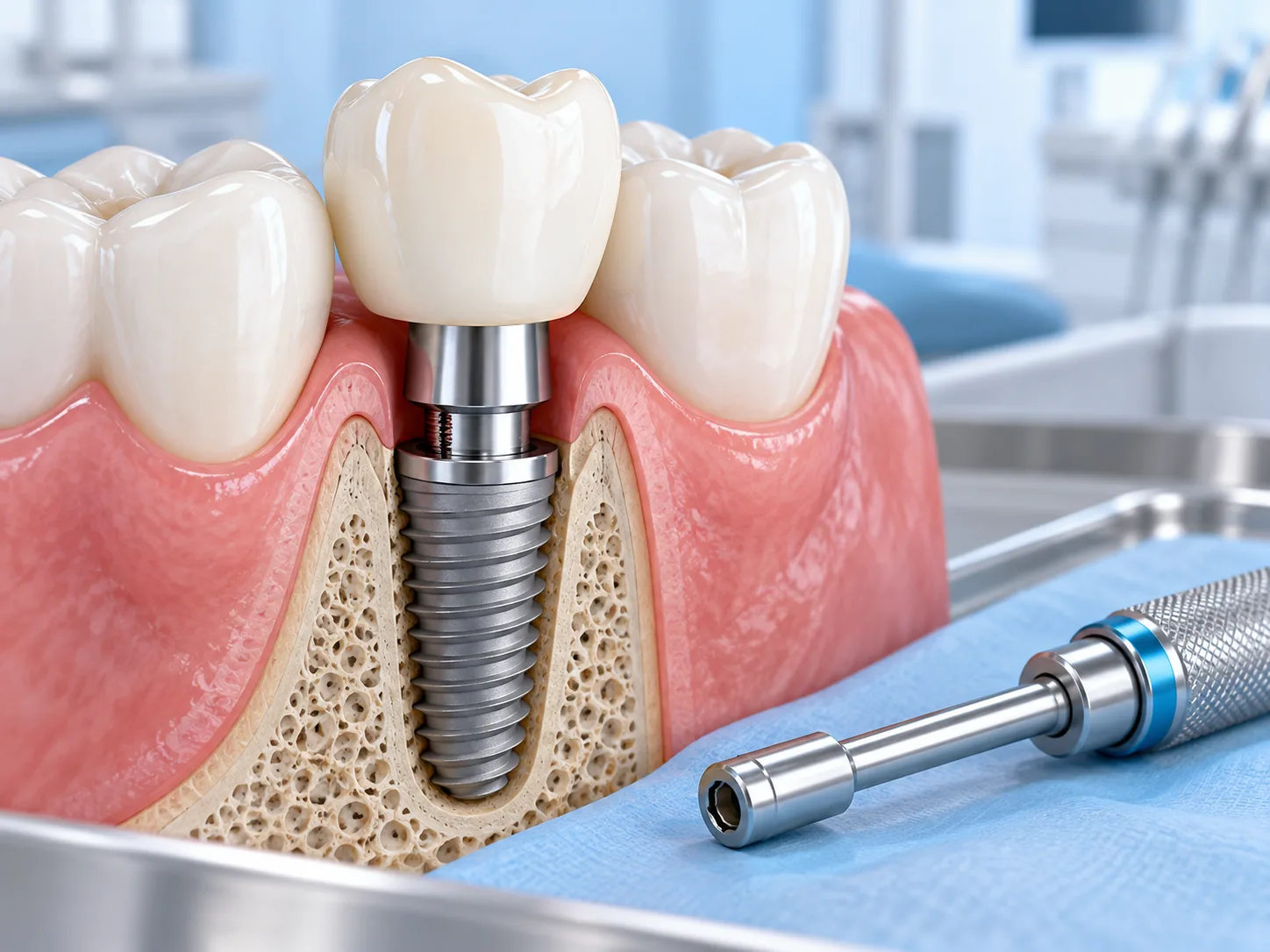 Vít implant lỏng có thể giữ lại được không?