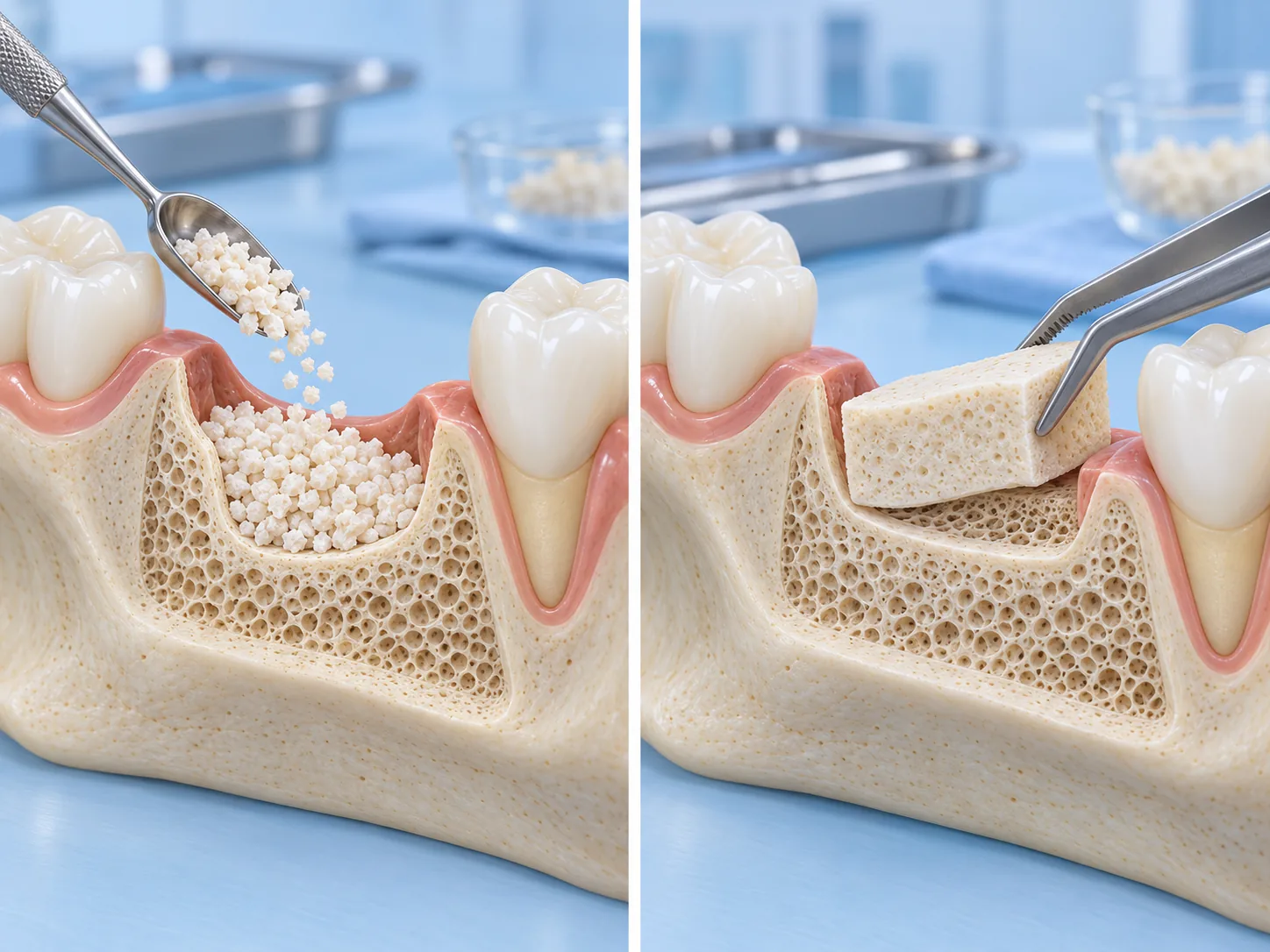Hai kỹ thuật được thực hiện khác nhau ra sao?